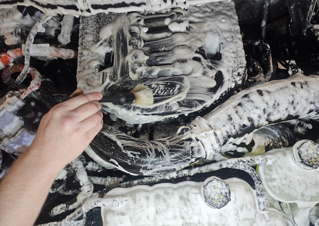 Engine Bay Cleaning and Detailing